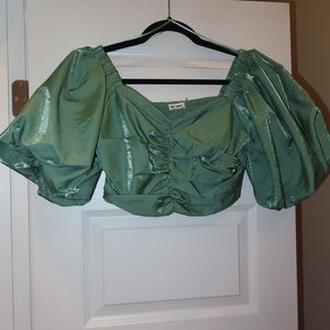 Boutique Green Top